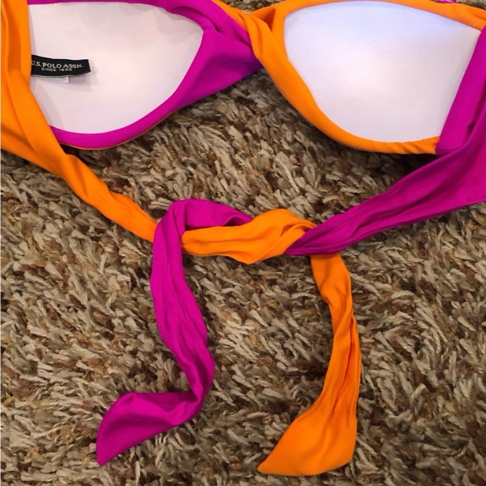 U. S. Polo Assn. Bikini - both pieces size Large - Picture 5 of 8